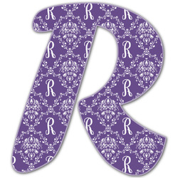 Initial Damask Letter Decal - Small