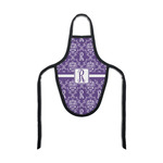 Initial Damask Bottle Apron