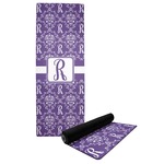 Initial Damask Yoga Mat (Personalized)