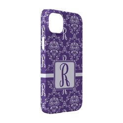 Initial Damask iPhone Case - Plastic - iPhone 14 Pro