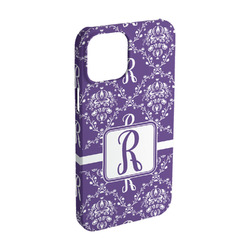 Initial Damask iPhone Case - Plastic - iPhone 15