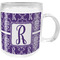 Personalized Initial Damask Acrylic Kids Mug (Personalized)