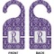 Personalized Initial Damask Door Hanger (Approval)