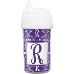 Initial Damask Toddler Sippy Cup (Personalized)