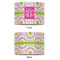 Pink & Green Suzani 16" Drum Lampshade - APPROVAL (Fabric)