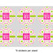 Pink & Green Suzani 3" Multipurpose Round Labels - Sheet