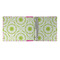 Pink & Green Suzani 3 Ring Binders - Full Wrap - 2" - OPEN INSIDE