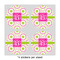 Pink & Green Suzani 4" Multipurpose Round Labels - Sheet