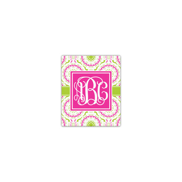 Custom Pink & Green Suzani Canvas Print - 8x10 (Personalized)