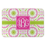 Pink & Green Suzani Anti-Fatigue Kitchen Mat (Personalized)