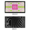 Pink & Green Suzani Bar Mat - Small - APPROVAL