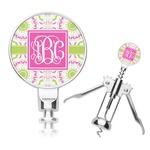 Pink & Green Suzani Corkscrew (Personalized)