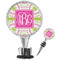 Pink & Green Suzani Custom Bottle Stopper (main and full view)