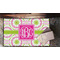 Pink & Green Suzani Door Mat - LIFESTYLE (Lrg)