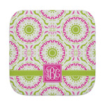 Pink & Green Suzani Face Towel (Personalized)