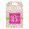 Pink & Green Suzani Gable Favor Box - Front