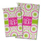 Pink & Green Suzani Golf Towel - PARENT (small and large)