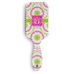 Pink & Green Suzani Hair Brushes (Personalized)