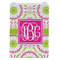 Pink & Green Suzani Jewelry Gift Bag - Gloss - Front