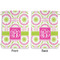 Pink & Green Suzani Large Laundry Bag - Front & Back View