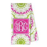 Pink & Green Suzani Kitchen Towel - Microfiber (Personalized)