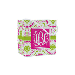 Pink & Green Suzani Party Favor Gift Bags (Personalized)