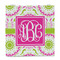 Pink & Green Suzani Party Favor Gift Bag - Matte - Front