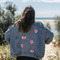 Pink & Green Suzani Patches Lifestyle Beach Jacket