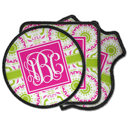 Pink & Green Suzani Iron on Patches (Personalized)