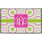 Pink & Green Suzani Door Mat - 60"x36" (Personalized)