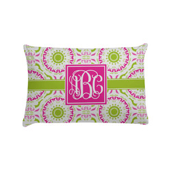 Pink & Green Suzani Pillow Case - Standard (Personalized)