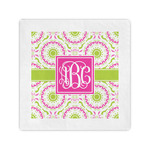 Pink & Green Suzani Standard Cocktail Napkins (Personalized)