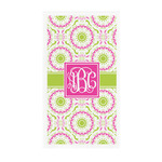 Pink & Green Suzani Guest Paper Towels - Full Color - Standard (Personalized)