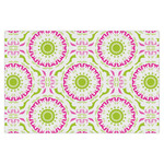 Pink & Green Suzani X-Large Tissue Papers Sheets - Heavyweight