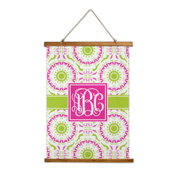 Pink & Green Suzani Wall Hanging Tapestry (Personalized)