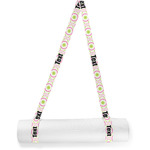 Pink & Green Suzani Yoga Mat Strap (Personalized)