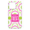 Pink & Green Suzani iPhone 13 Pro Max Case - Back