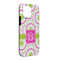 Pink & Green Suzani iPhone 13 Pro Max Tough Case - Angle