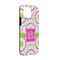 Pink & Green Suzani iPhone 13 Tough Case - Angle