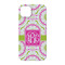 Pink & Green Suzani iPhone 14 Case - Back