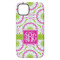 Pink & Green Suzani iPhone 14 Pro Max Tough Case - Back