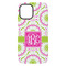 Pink & Green Suzani iPhone 15 Plus Tough Case - Back