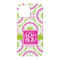 Pink & Green Suzani iPhone 15 Pro Case - Back