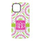 Pink & Green Suzani iPhone 15 Pro Tough Case - Back