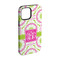 Pink & Green Suzani iPhone 15 Tough Case -  Angle