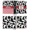 Cowprint w/Cowboy 3 Ring Binders - Full Wrap - 1" - APPROVAL