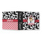 Cowprint w/Cowboy 3 Ring Binders - Full Wrap - 3" - OPEN OUTSIDE