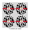 Cowprint w/Cowboy 4" Multipurpose Round Labels - Sheet