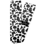 Cowprint w/Cowboy Adult Crew Socks