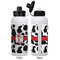 Cowprint w/Cowboy Aluminum Water Bottle - White APPROVAL